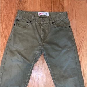 Levi’s Khaki Green Jeans